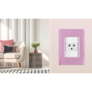 Placa 3 Postos 4x2 Cor Rosa Tramontina - Imagem 2