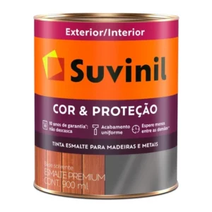 Tinta Esmalte Premium Cor & Proteção Acetinado Branco 900ml - Imagem 1