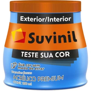 Kit com 3 Tintas Teste Sua Cor 200ml Suvinil - Imagem 2