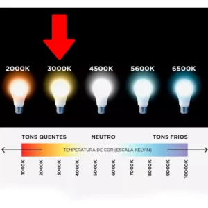 Lâmpada Led 9 Watts, 3000k Branco Quente Bivolt, Avant - Imagem 3