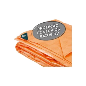 Lona de Polietileno Laranja 8 M X 6 M, Vonder Vdo2104 - Imagem 3