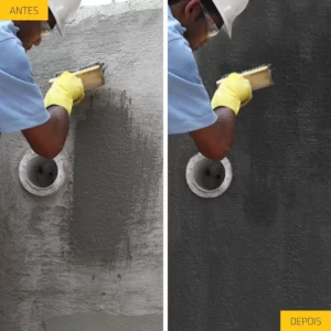 Sika - Revestimento Impermeabilizante - Sikatop 100 Cinza - Concreto, Argamassa e Alvenaria – Caixa de 18kg - Imagem 6