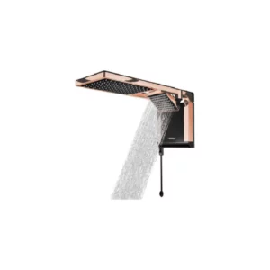 Chuveiro Acqua Duo, Lorenzetti, Black/rose Gold 220v/7800w - Imagem 3