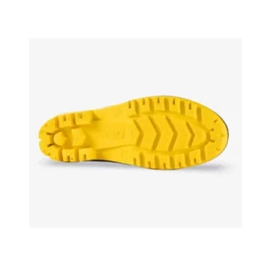 Bota Pvc Preta Sola Amarela Cano Alto N.40 Innpro - Imagem 3