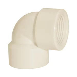 Kit 5 Joelho Roscável 90° Pvc Branco 3/4'' 11669 Amanco - Imagem 1