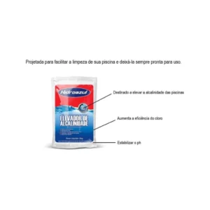 Bicarbonado/elevador de Alcalinidade Hidroazul 2kg - Imagem 2