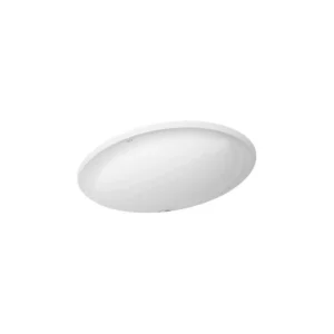 Cuba Embutir Oval Branco Gelo 490x365 - L3717 - Deca - Cuba Embutir Oval Branco Gelo  49x36,5- L3717 - Deca - Imagem 4