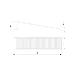 Cunha de Plástico para Nivelamento Vermelha com 50 Un Cortag - Imagem 3
