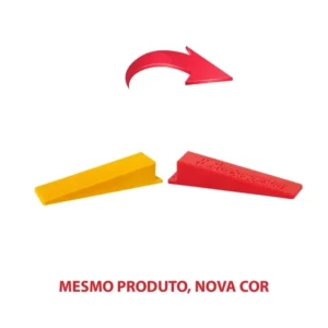 Cunha de Plástico para Nivelamento Vermelha com 50 Un Cortag - Imagem 4