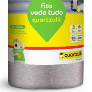 Fita Impermeabilizante Veda Tudo 30cm com 10 Metros Aluminizada - Imagem 3