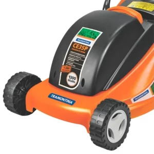 Cortador de Grama Elétrico 1300w 220v Laranja e Preto - Imagem 4