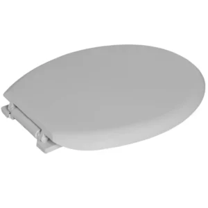 Assento Sanitário Oval Almofadado Bege Claro - Imagem 3