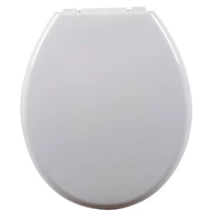 Assento Sanitário Oval Almofadado Bege Claro - Imagem 4