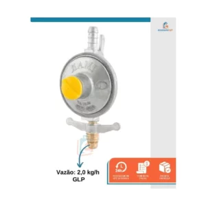 Regulador para Gás Imar Sem Mangueira 2 Kg - Imagem 3