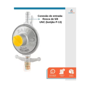 Regulador para Gás Imar Sem Mangueira 2 Kg - Imagem 4