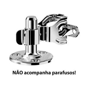 Trava Porta Metálico de Piso Pcte com 12 Peças - - Soprano - Imagem 3