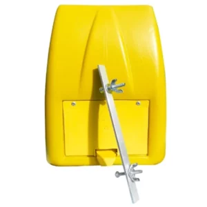 Caixa Correio Pvc Amarela 19x25x15 - Imagem 3