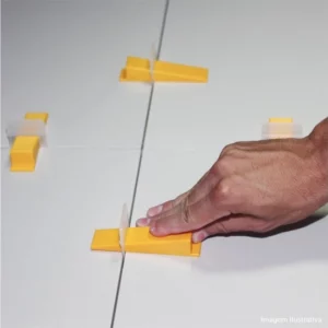 Espaçador de Plástico para Nivelamento de 1,0mm 50un Cortag - Imagem 3