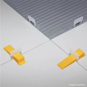 Espaçador de Plástico para Nivelamento de 1,0mm 50un Cortag - Imagem 4