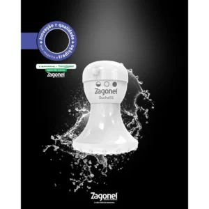 Zagonel Ducha Multitemperatura Ss 3t 5200w 220v Branco - Imagem 6
