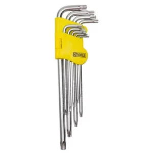 Jogo de Chave (tipo Torx) Longa - 9 Peças - Dtools