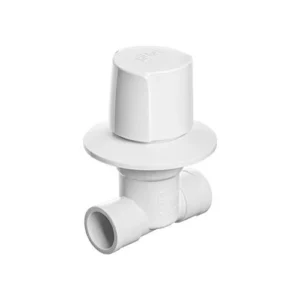 Registro Pressão com Canopla 20mm Branco - Herc