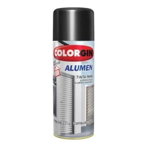 Spray Alumen Preto Fosco (773) - Colorgin