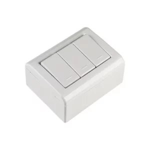 Conjunto 3 Interruptores Simples - Linha Lizflex - Tramontina