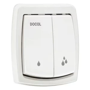 Acabamento Válvula Salvagua Box Gelo Polar - Docol