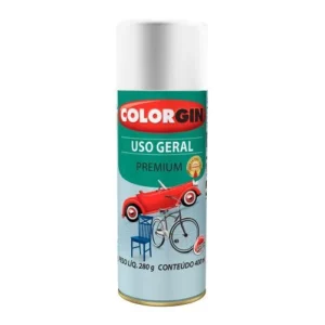 Spray Uso Geral Fosco Branco Fosco (54011) - Colorgin