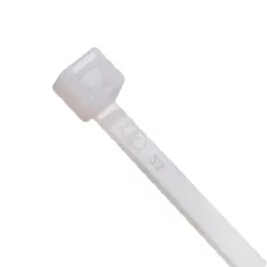 Abraçadeira Cinta 6 X 387mm Branca - com 50 Unidades - Frontec