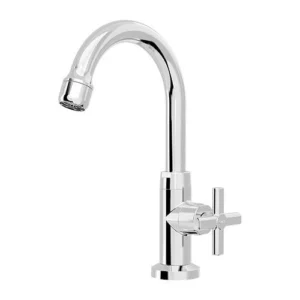 Torneira Lavatório Bica Alta Lume Cromado - Blukit