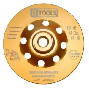 Disco Diamantado Desbaste/acabamento com Rosca 4.1/2'' - Dtools