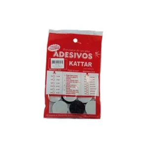 Adesivo para Moveis Redondo 50mm (com 4 Unidades) - Kattar