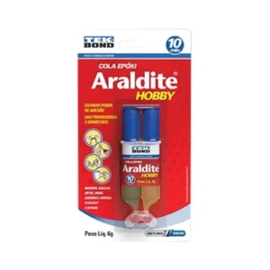 Araldite Hobby 6 Gramas com Aplicador - Tekbond