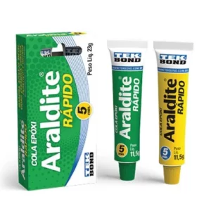 Araldite Epoxi Rápido 23 Gramas 5 Minutos - Tekbond