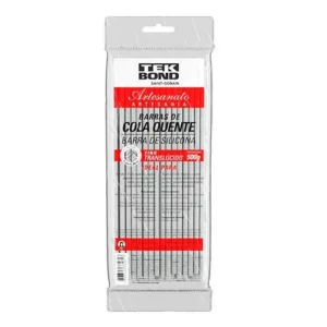 Bastão para Pistola de Cola 7mm 500 Gramas - Tekbond