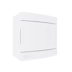 Caixa de Distribuição Sobrepor para Disjuntor 5 Din / 3 Ul com Tampa Branca - Ddg Plásticos