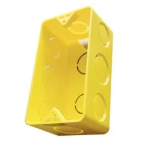 Caixa de Luz Pvc 4 X 2 Amarela - Amanco
