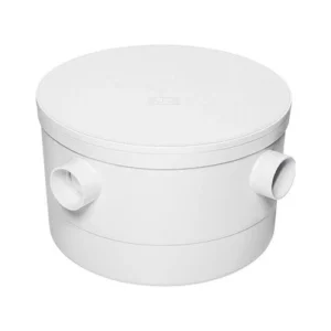 Caixa Gordura Redonda com Tampa 250 X 150 X 50mm - Herc