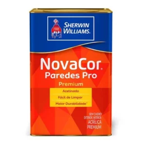 Color Novacor Paredes Pro Acetinado Base Xy Lata