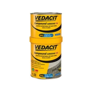 Compound Tix  Estrutural Adesivo 1kg - Vedacit