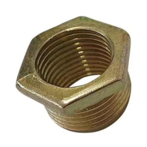 Bucha Redução 3/4 X 1/2'' Latão  Zamac - Garden