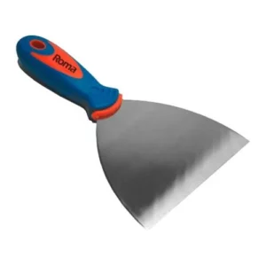 Espátula de Aço Cromada com Cabo Emborrachado 4cm - Roma