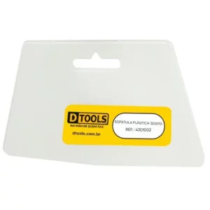 Espátula Plástica 120 X 70mm - Dtools