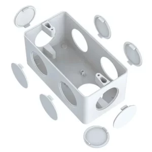 Caixa 7 Entradas 1'' Branca - Inpol