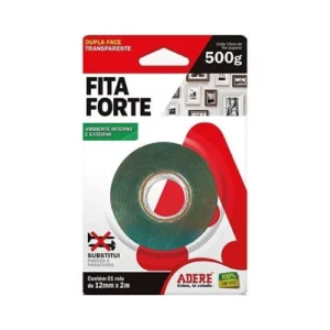 Fita Dupla Face Forte 12mm X 2 Metros - Adere