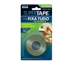 Fita Fixa Tudo Acrílico Interno 19mm X 2 Metros - Tekbond