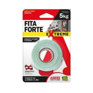 Fita Dupla Face Extreme 24mm X 1,5 Metros - Adere