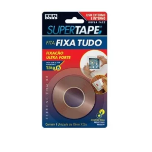 Fita Fixa Tudo Acrílico Externo 19mm X 2 Metros - Tekbond